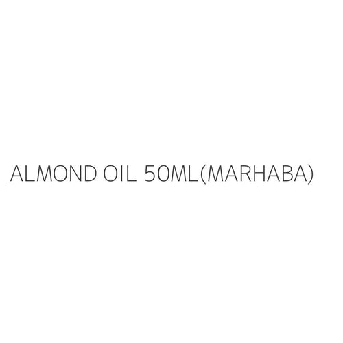 ALMOND OIL 50ML(MARHABA)