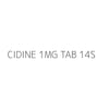 CIDINE 1MG TAB 14S