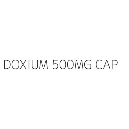 DOXIUM 500MG CAP