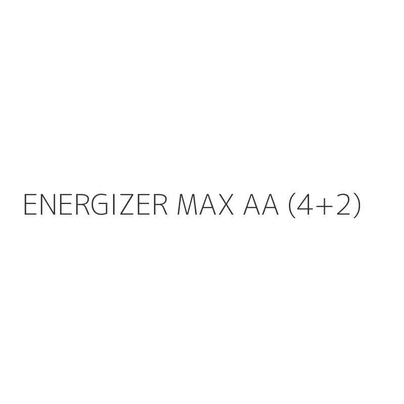 ENERGIZER MAX AA (4+2)