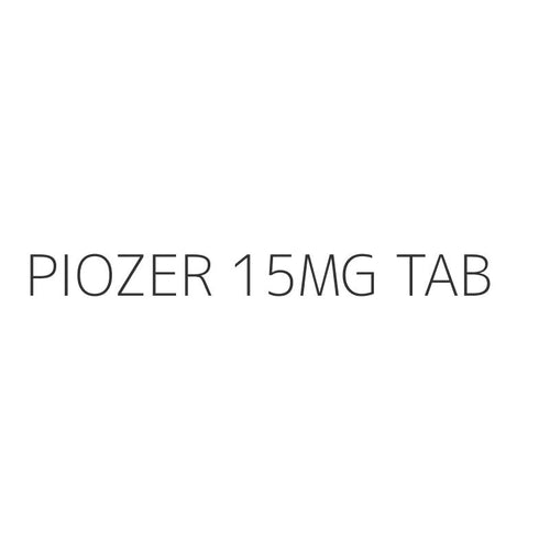 PIOZER 15MG TAB