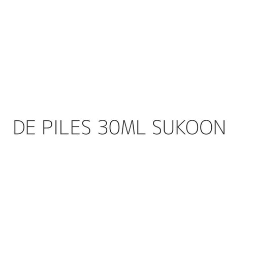 DE PILES 30ML SUKOON