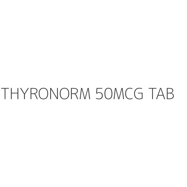 THYRONORM 50MCG TAB