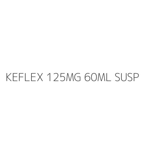 KEFLEX 125MG 60ML SUSP