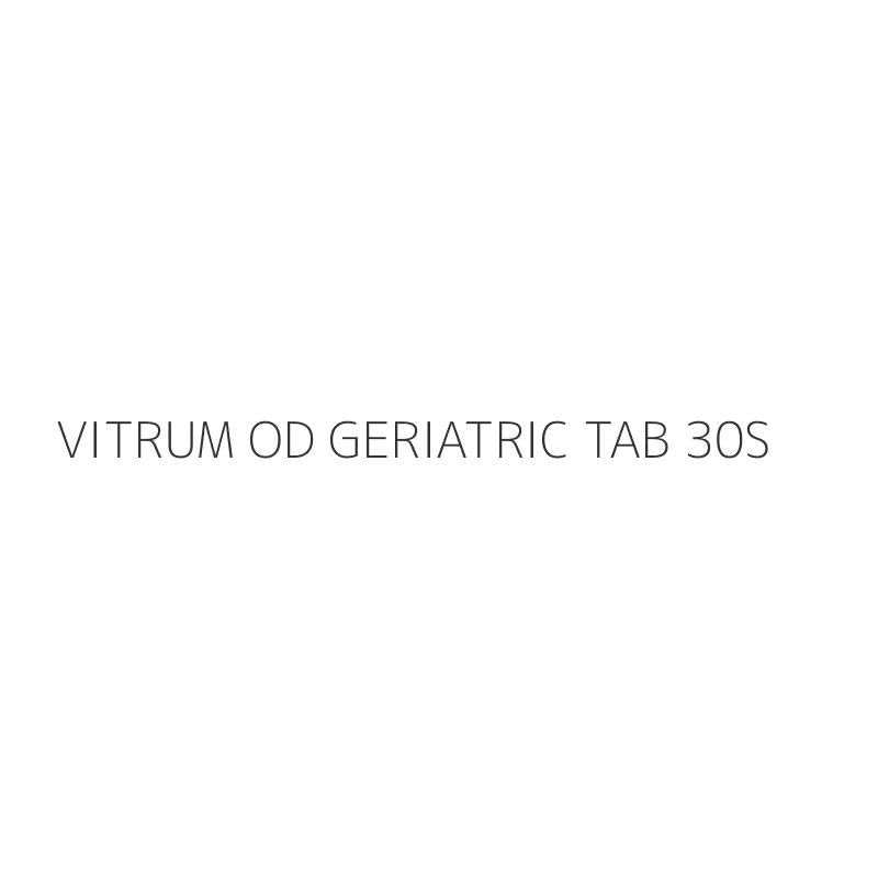 VITRUM OD GERIATRIC TAB 30S