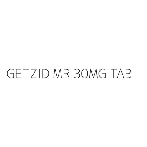 GETZID MR 30MG TAB