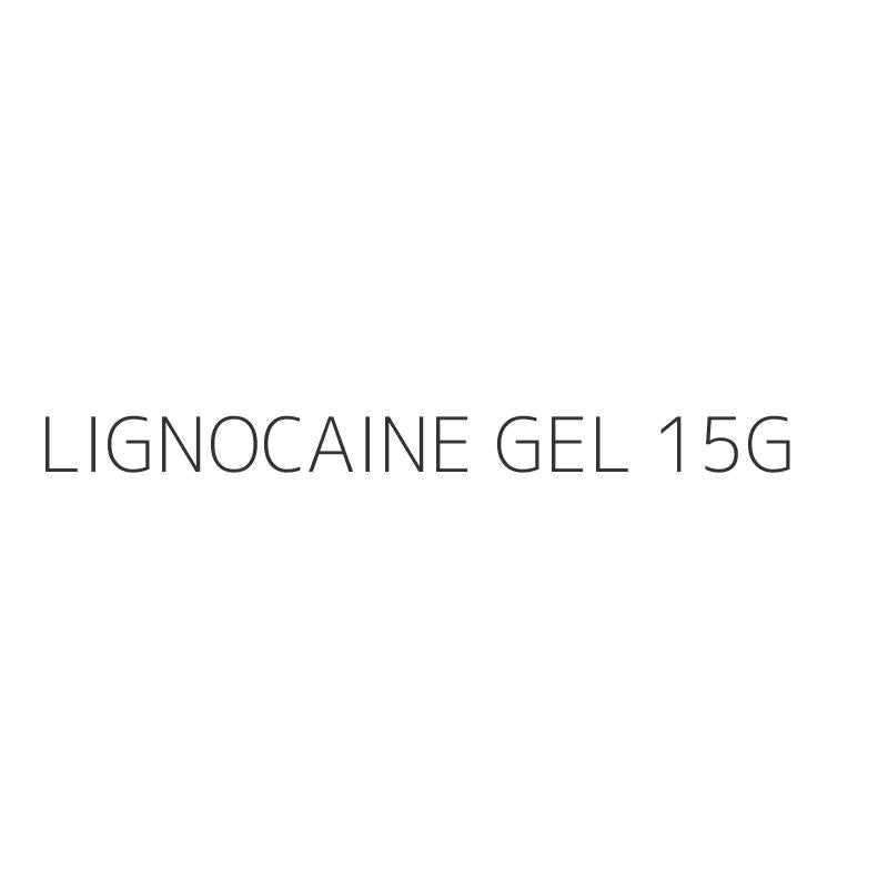 LIGNOCAINE GEL 15G