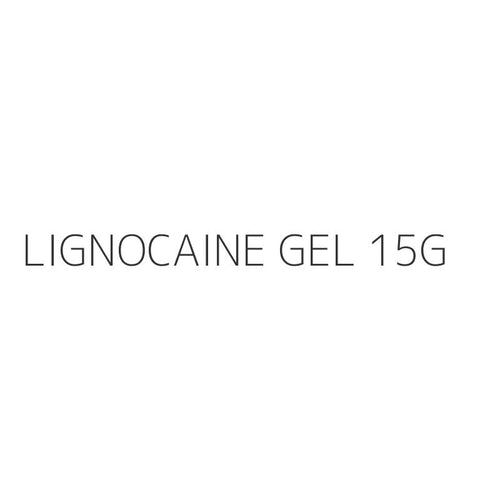LIGNOCAINE GEL 15G