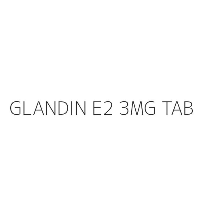 GLANDIN E2 3MG TAB