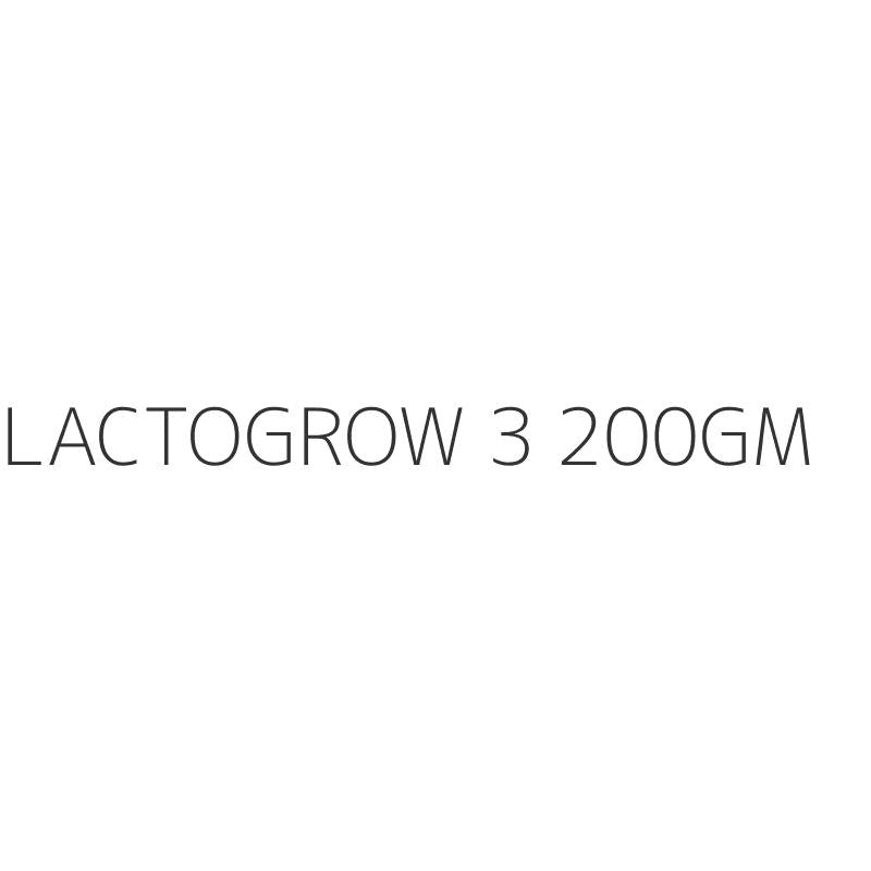 LACTOGROW 3 200GM