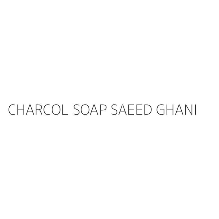 CHARCOL SOAP SAEED GHANI