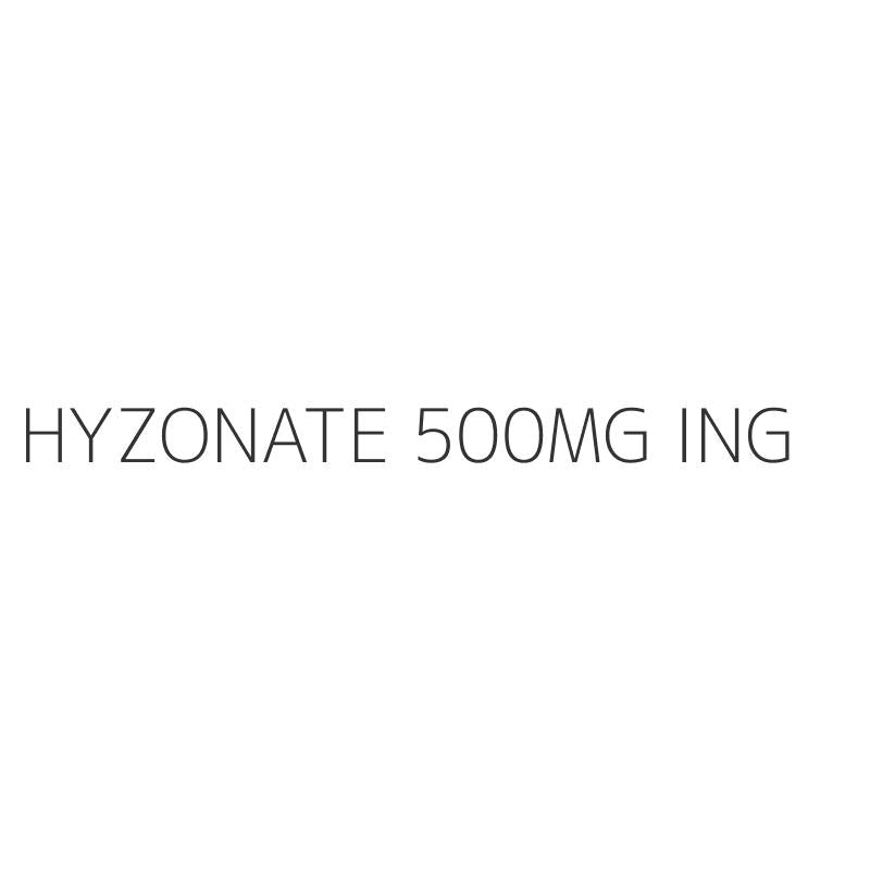 HYZONATE 500MG ING