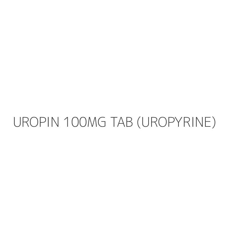 UROPIN 100MG TAB (UROPYRINE)
