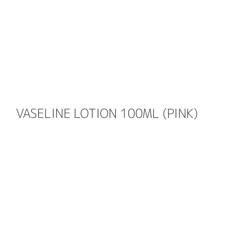 VASELINE LOTION 100ML (PINK)