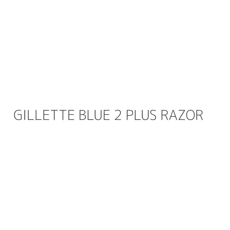 GILLETTE BLUE 2 PLUS RAZOR