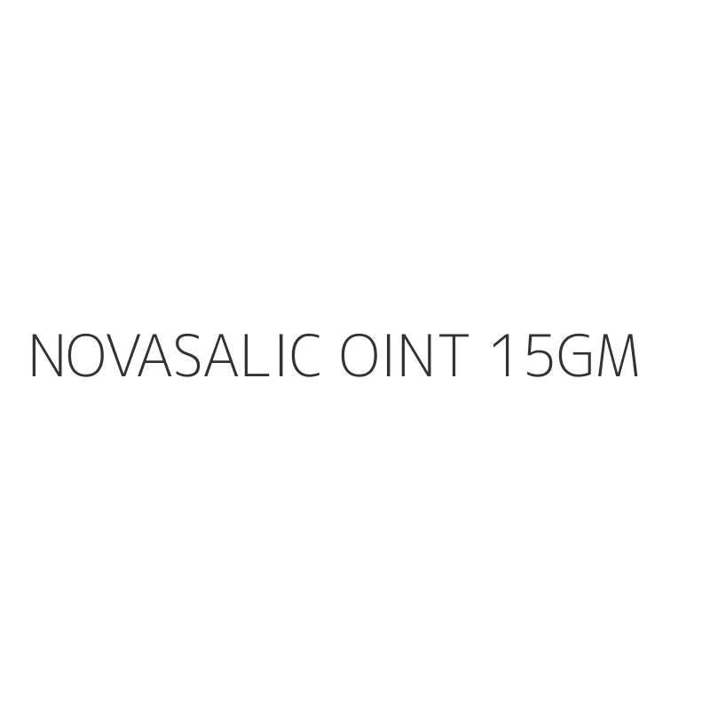NOVASALIC OINT 15GM
