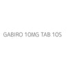 GABIRO 10MG TAB 10S