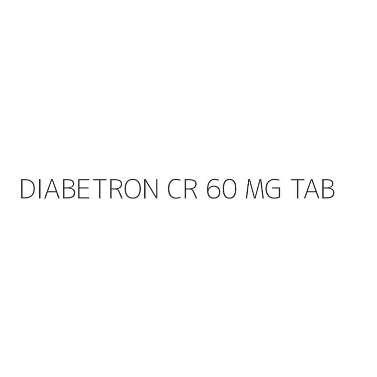 DIABETRON CR 60 MG TAB
