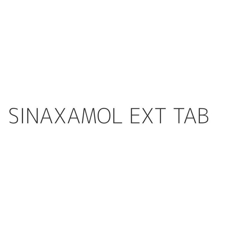 SINAXAMOL EXT TAB