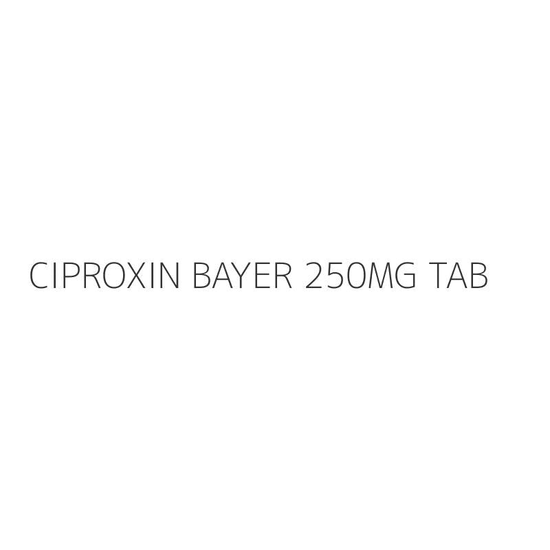 CIPROXIN BAYER 250MG TAB