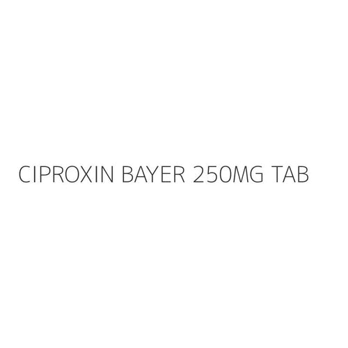 CIPROXIN BAYER 250MG TAB