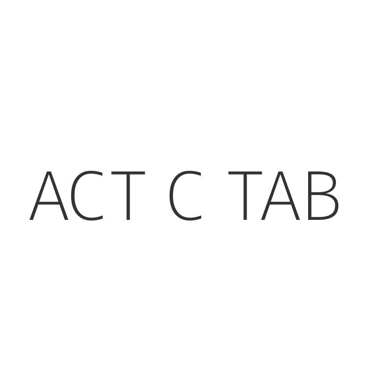 ACT C TAB