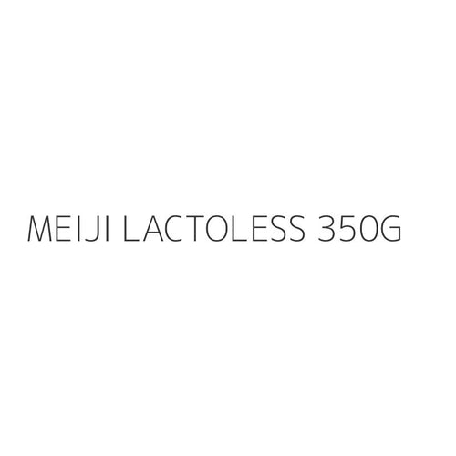 MEIJI LACTOLESS 350G