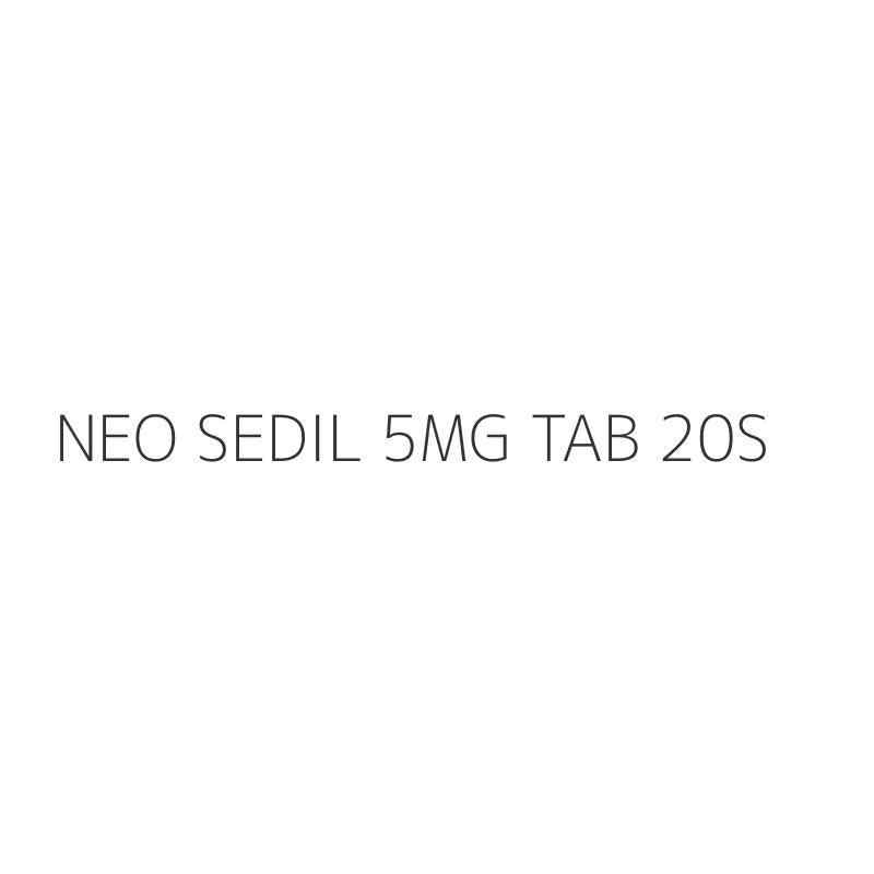 NEO SEDIL 5MG TAB 20S