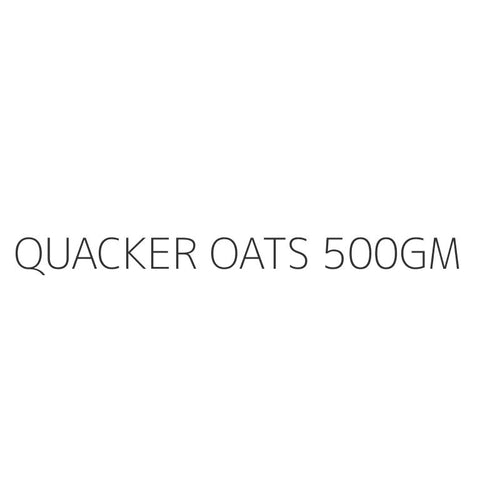 QUACKER OATS 500GM