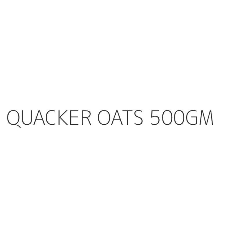 QUACKER OATS 500GM