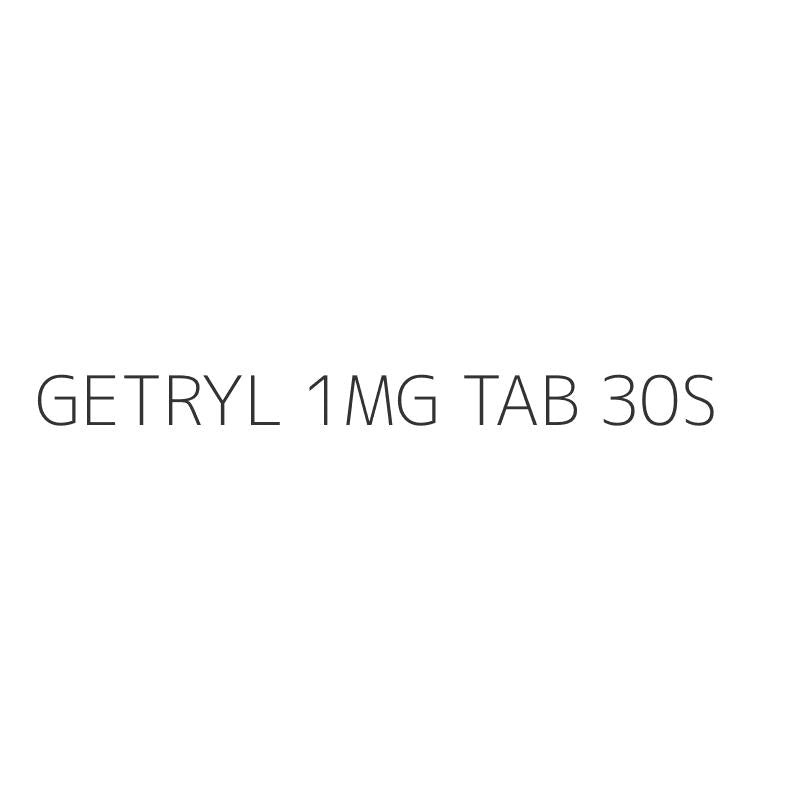 GETRYL 1MG TAB 30S