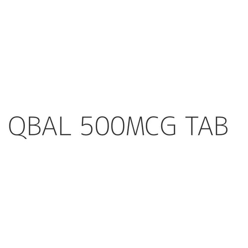 QBAL 500MCG TAB