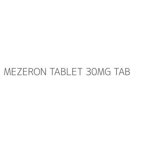MEZERON TABLET 30MG TAB