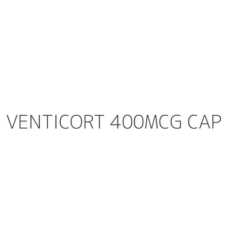 VENTICORT 400MCG CAP