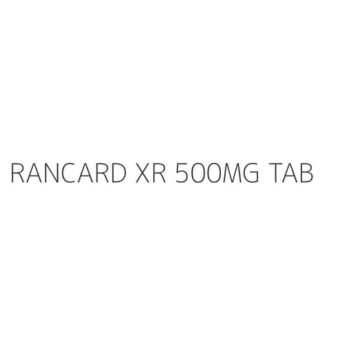 RANCARD XR 500MG TAB