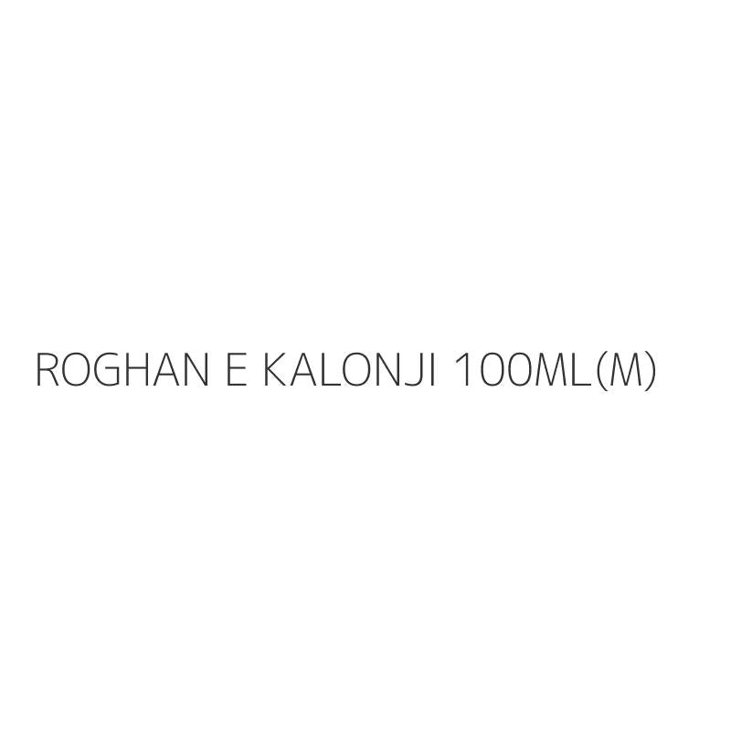 ROGHAN E KALONJI 100ML(M)