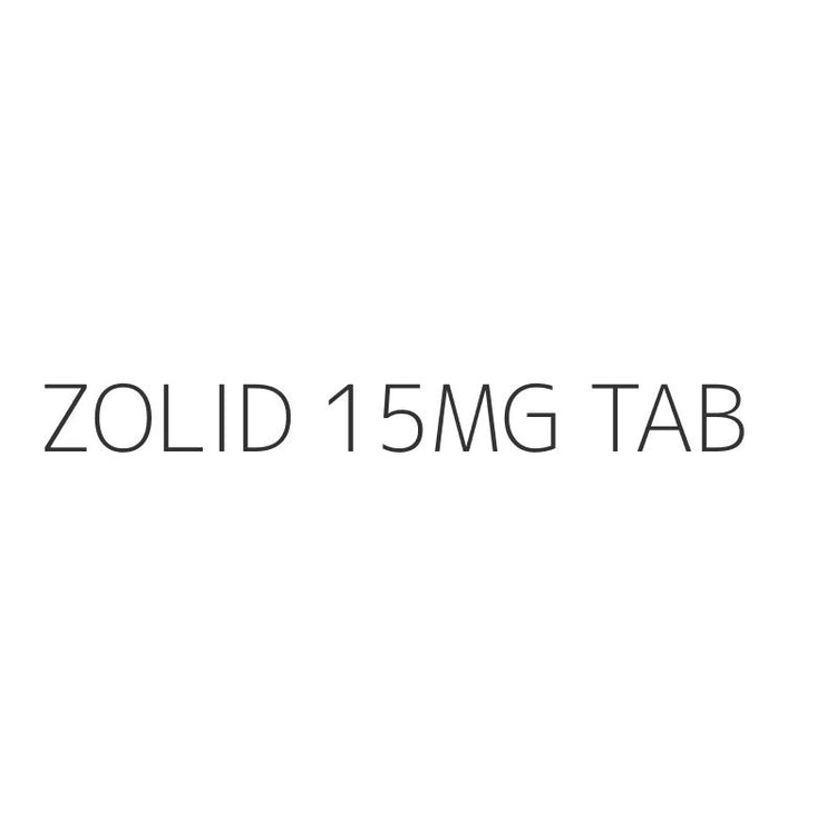 ZOLID 15MG TAB