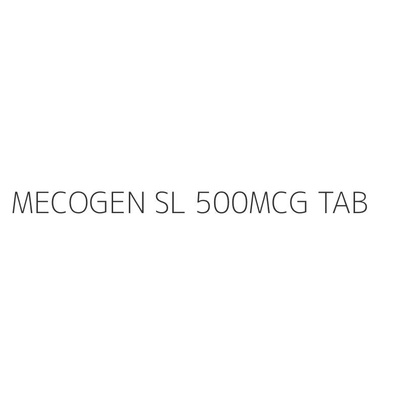 MECOGEN SL 500MCG TAB