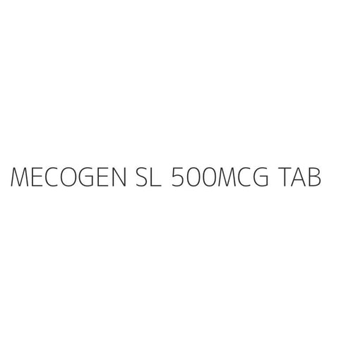 MECOGEN SL 500MCG TAB