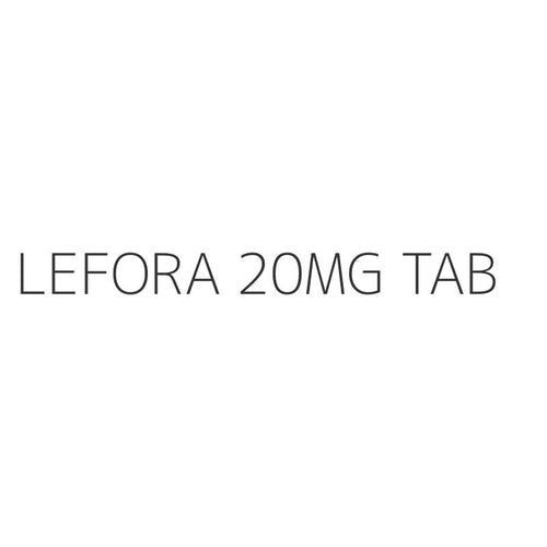 LEFORA 20MG TAB
