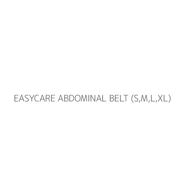 EASYCARE ABDOMINAL BELT (S,M,L,XL)
