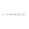 CUTIS 250MG TAB 20S