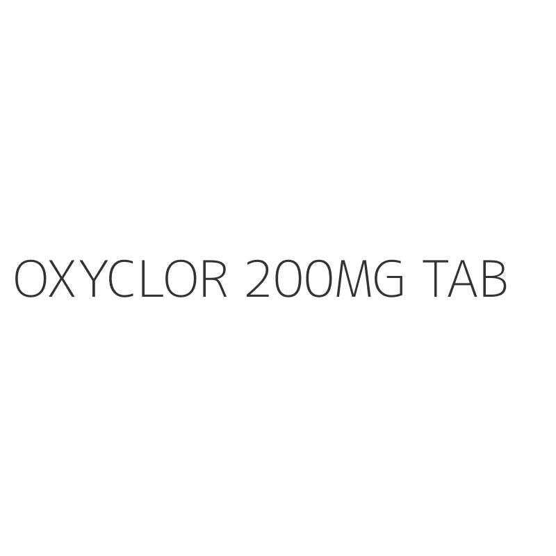 OXYCLOR 200MG TAB