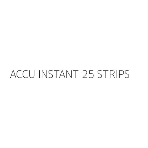 ACCU INSTANT 25 STRIPS