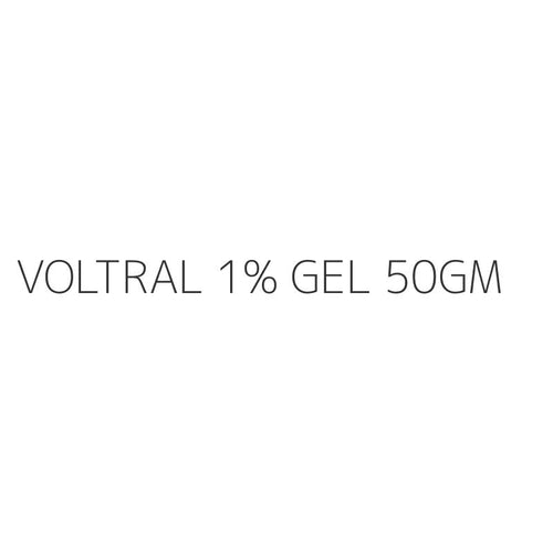 VOLTRAL 1% GEL 50GM