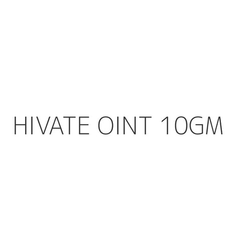 HIVATE OINT 10GM