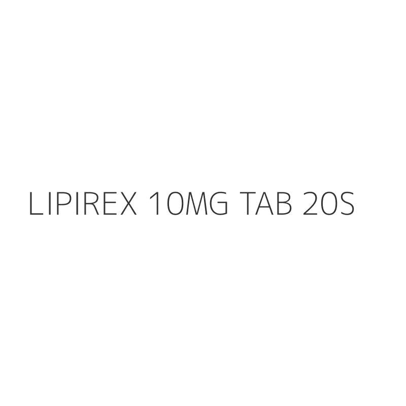 LIPIREX 10MG TAB 20S