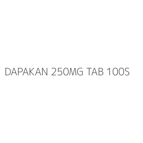 DAPAKAN 250MG TAB 100S