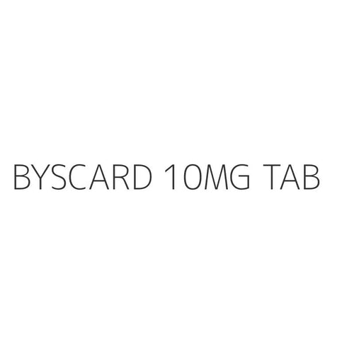 BYSCARD 10MG TAB
