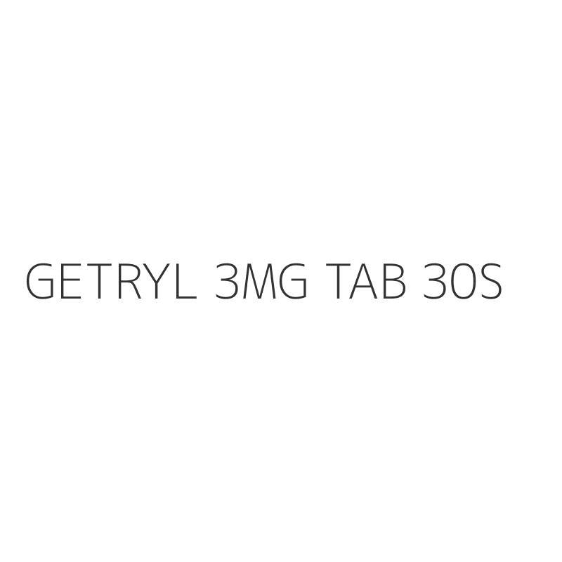 GETRYL 3MG TAB 30S